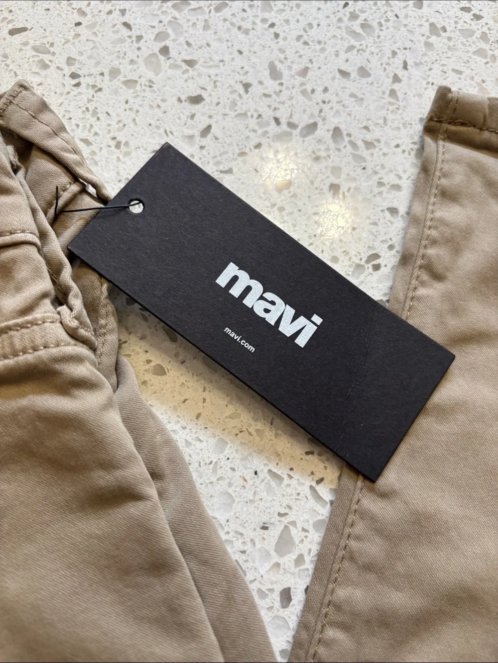 Mavi Men’s Straight Jeans in Khaki 38x34